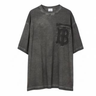 버버리 레플리카 반팔 티셔츠,2024 SS 레플리카 버버리 남여공용 프리미엄급 반팔(매장판)